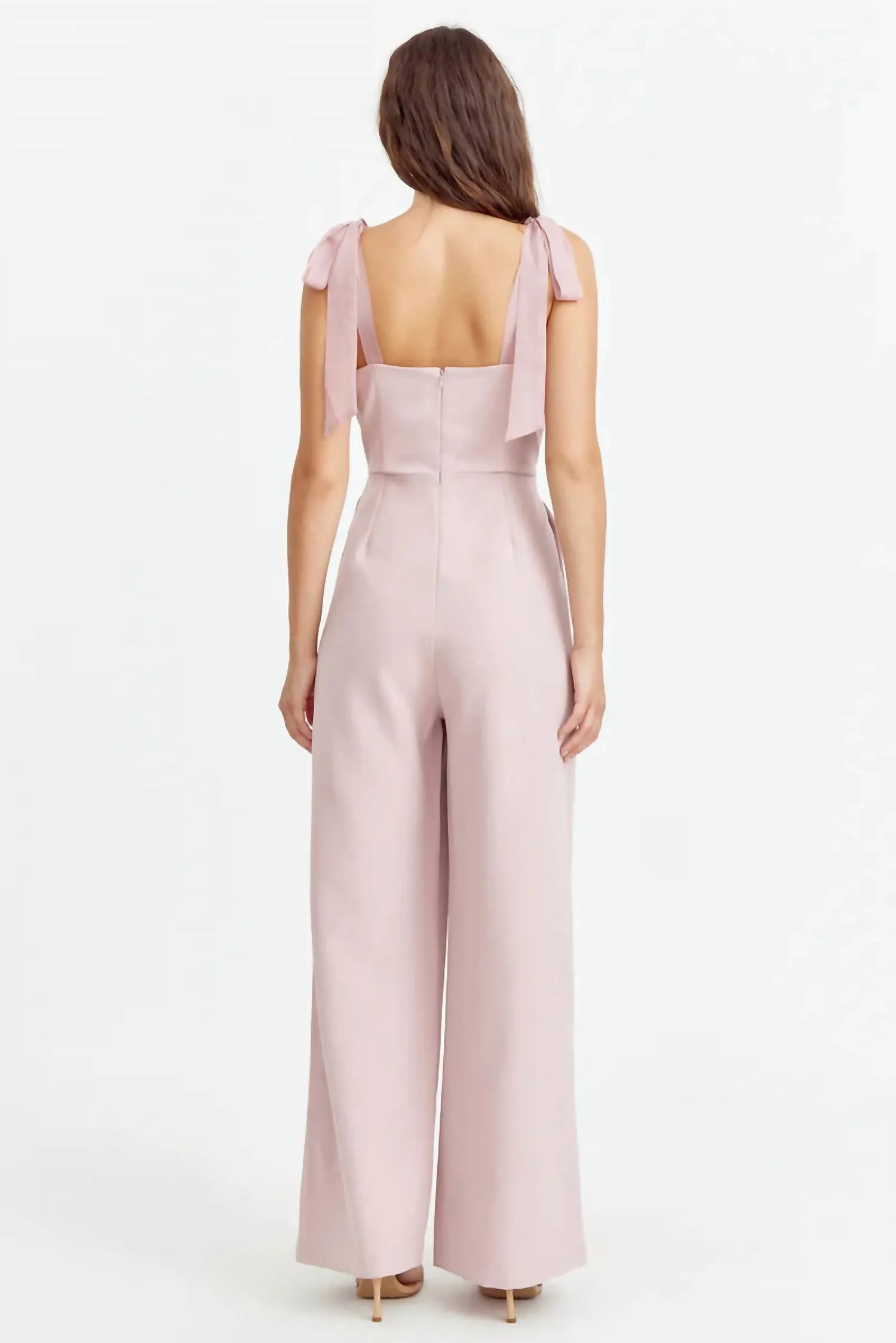 Adelyn Rae - Gia Ribbon Strap Jumpsuit