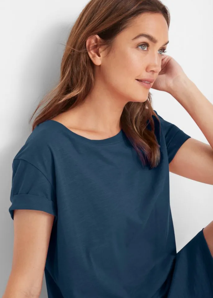 Bpc Bonprix Collection Shift Jersey Dress, Blue