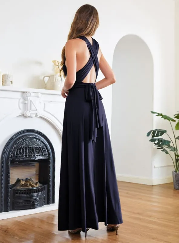Charming Sleeveless A-Line Ankle-Length Satin Prom Dresses