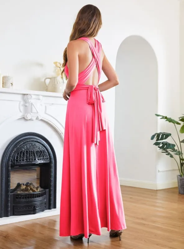 Charming Sleeveless A-Line Ankle-Length Satin Prom Dresses