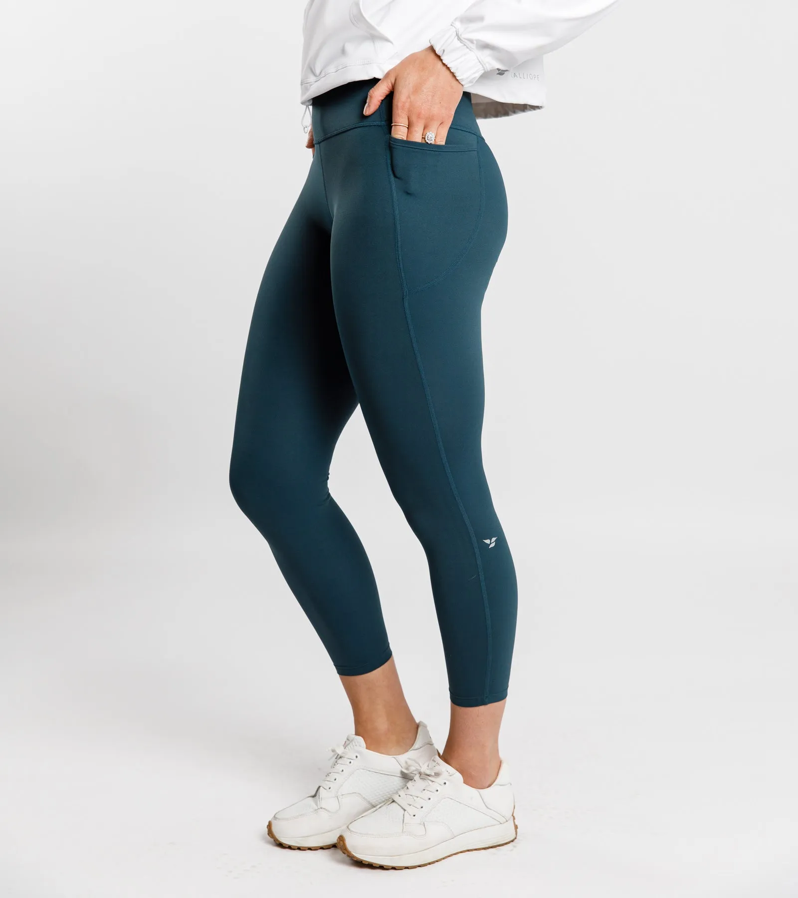 COEUR PERFORMANCE POCKET LEGGINGS - Black