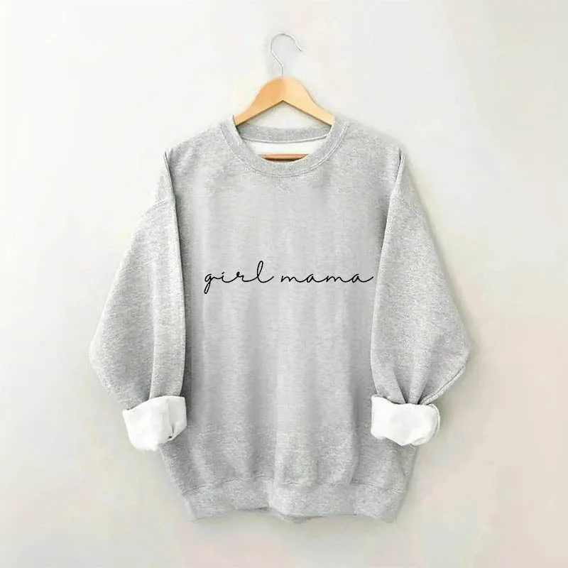 Girl Mama Crewneck Sweatshirt
