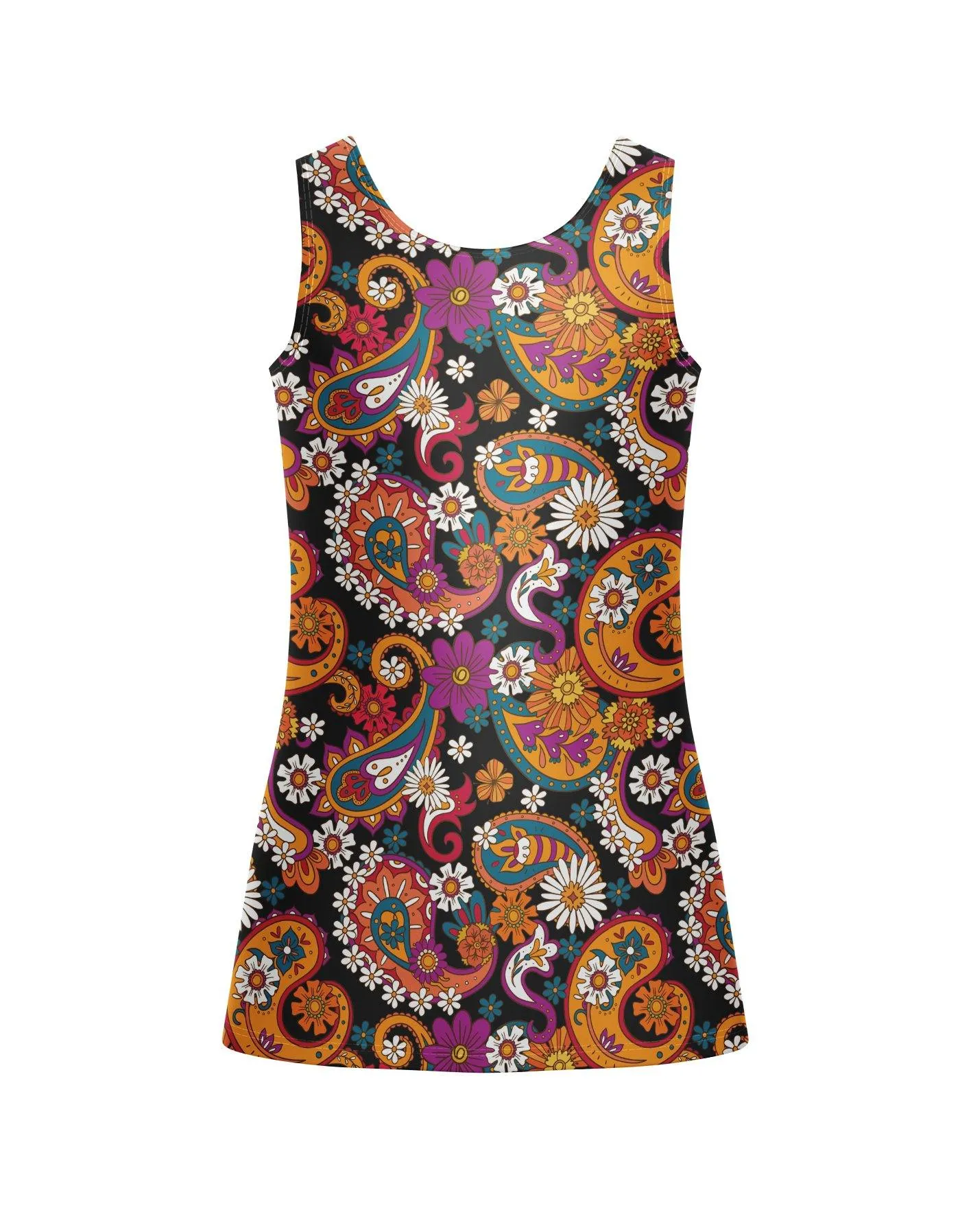 Groovy Swirls Shift Dress