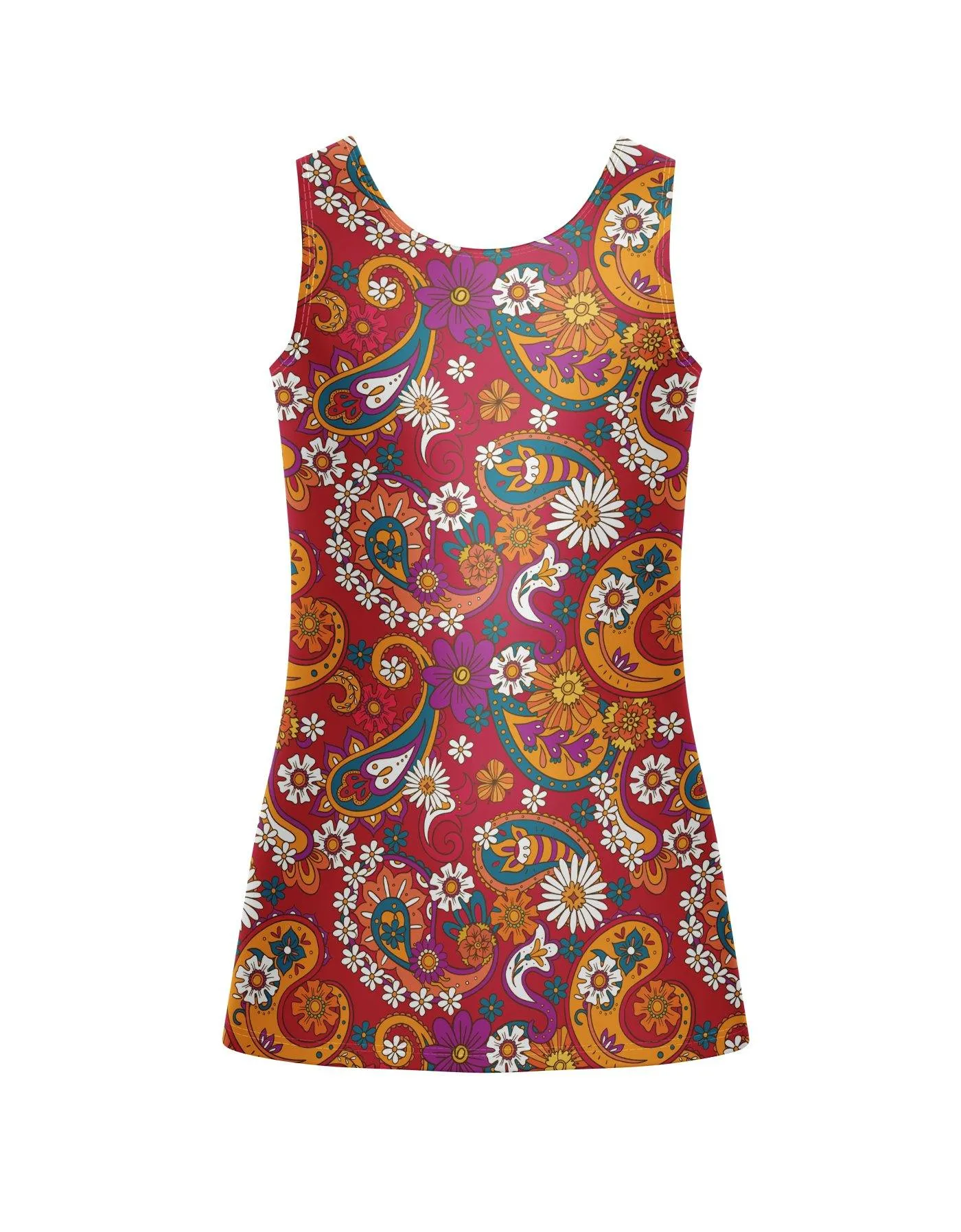 Groovy Swirls Shift Dress
