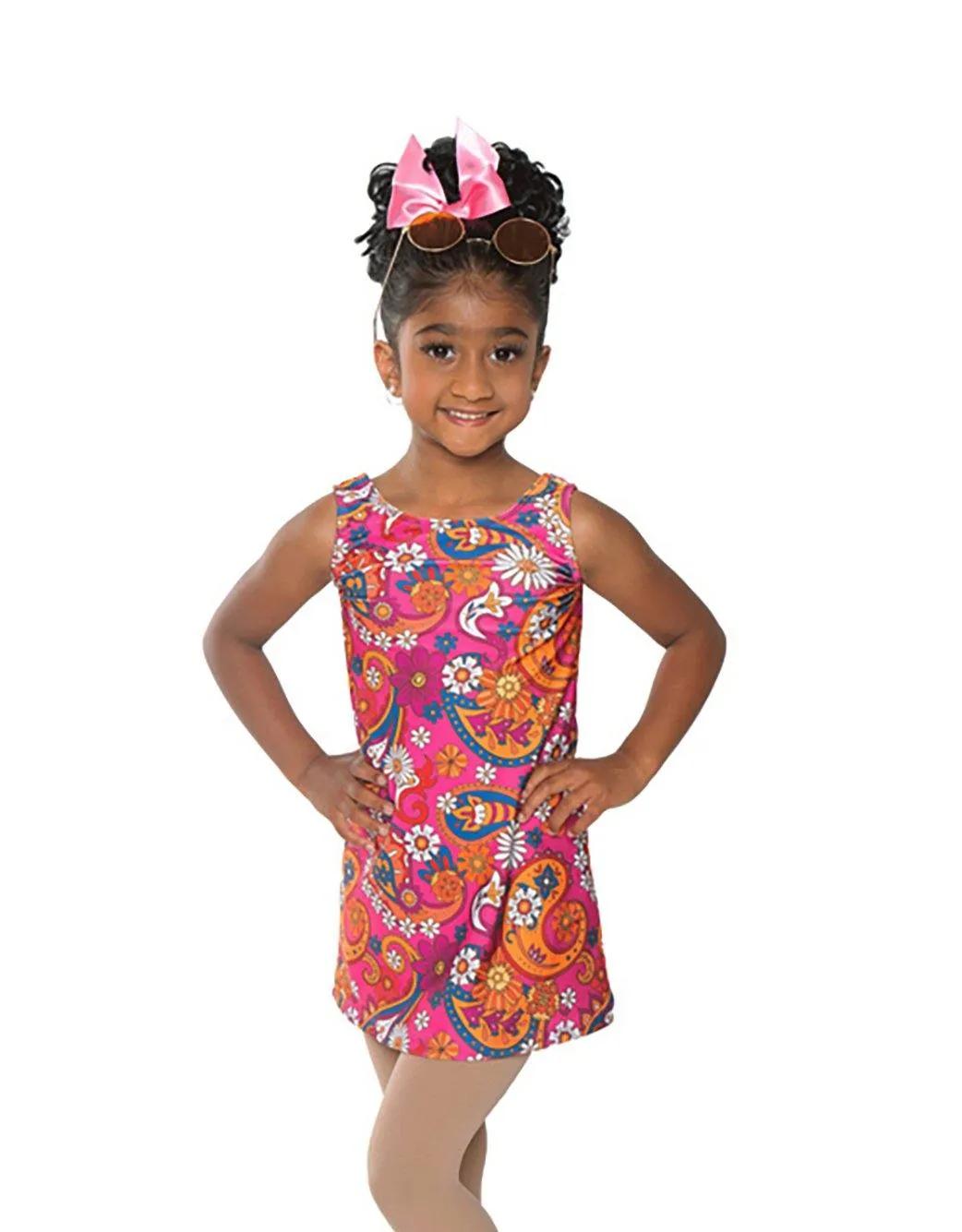 Groovy Swirls Shift Dress