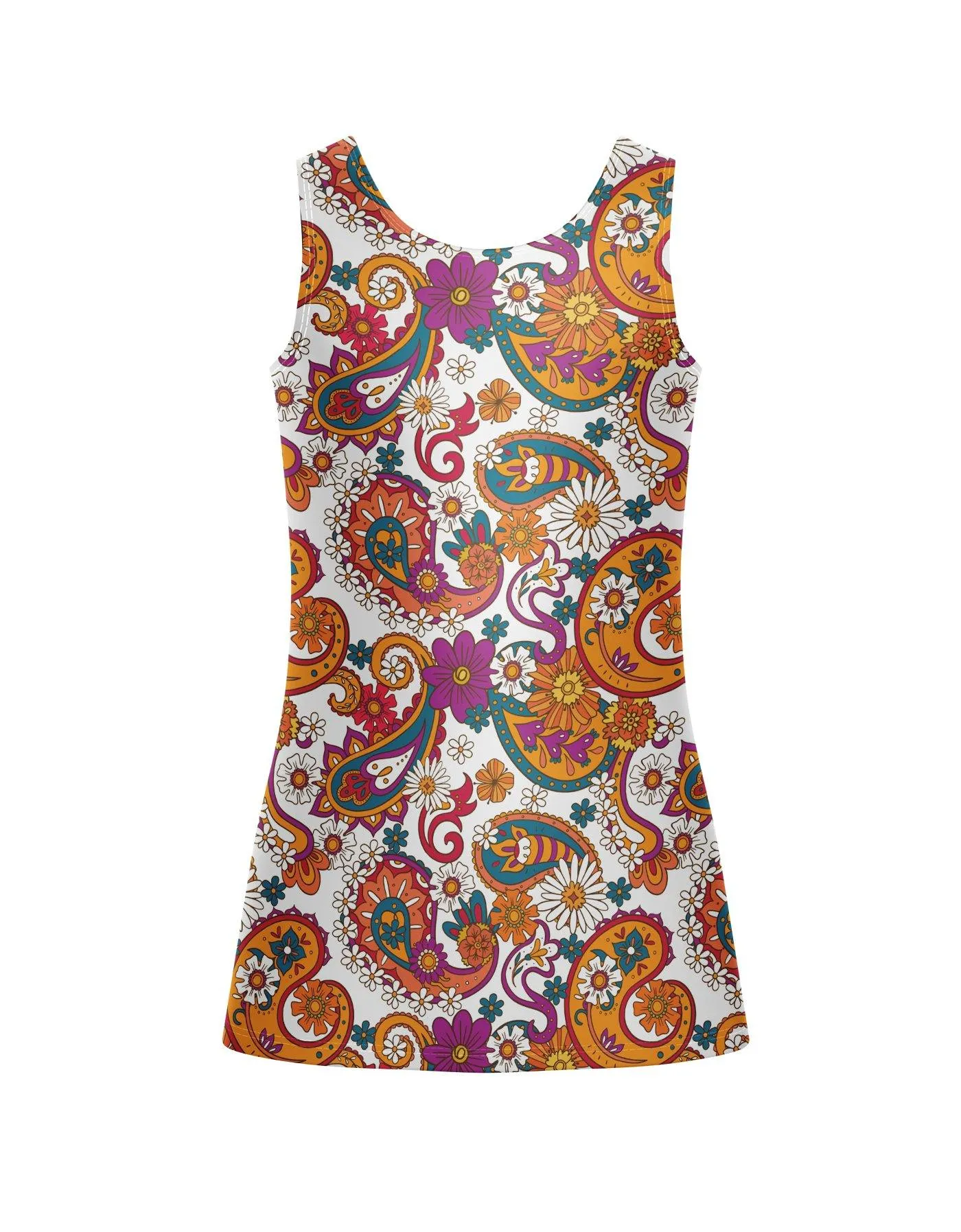 Groovy Swirls Shift Dress