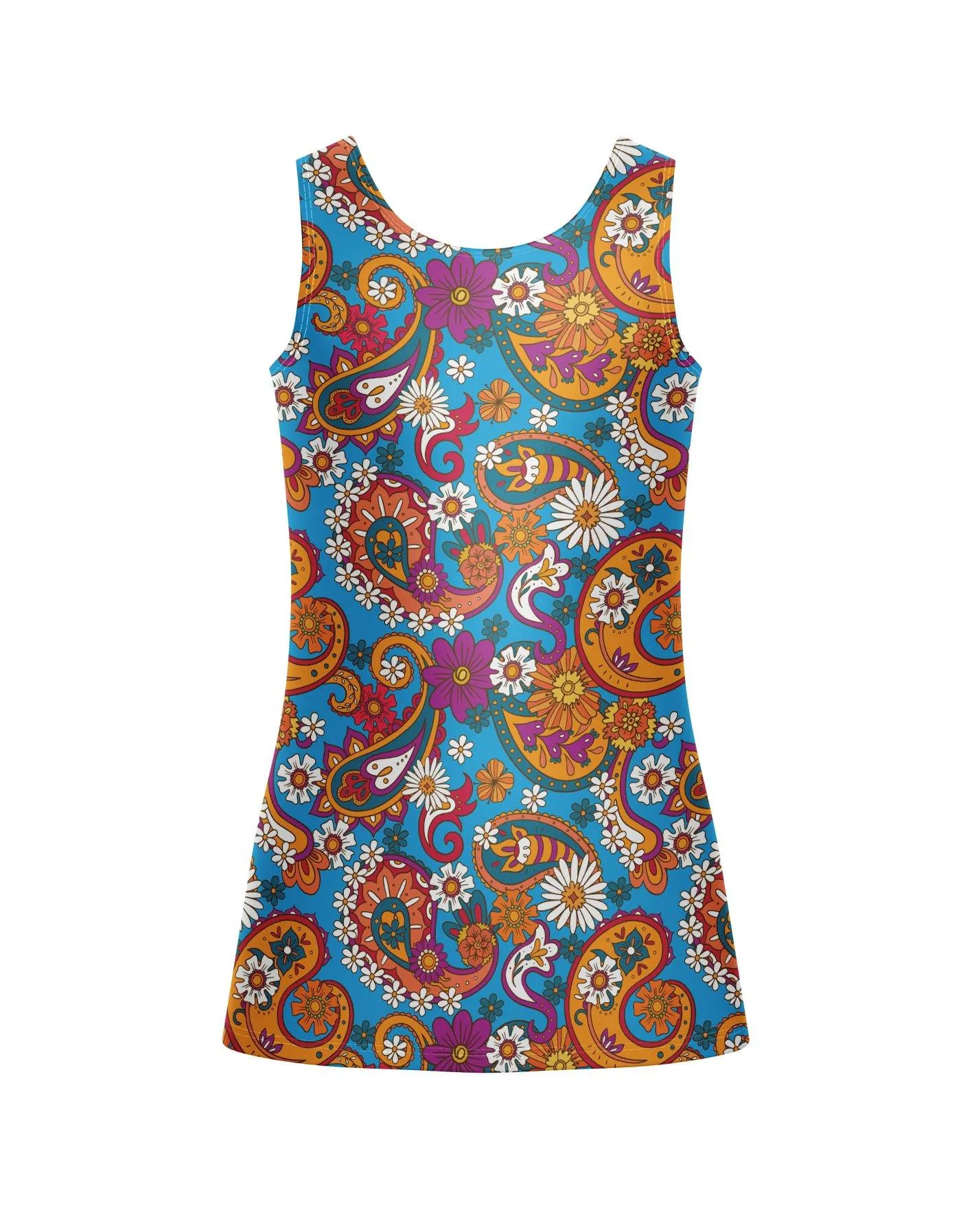 Groovy Swirls Shift Dress