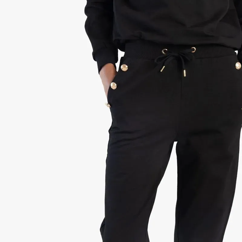 Izara - Sweat Pants With Gold Detailing