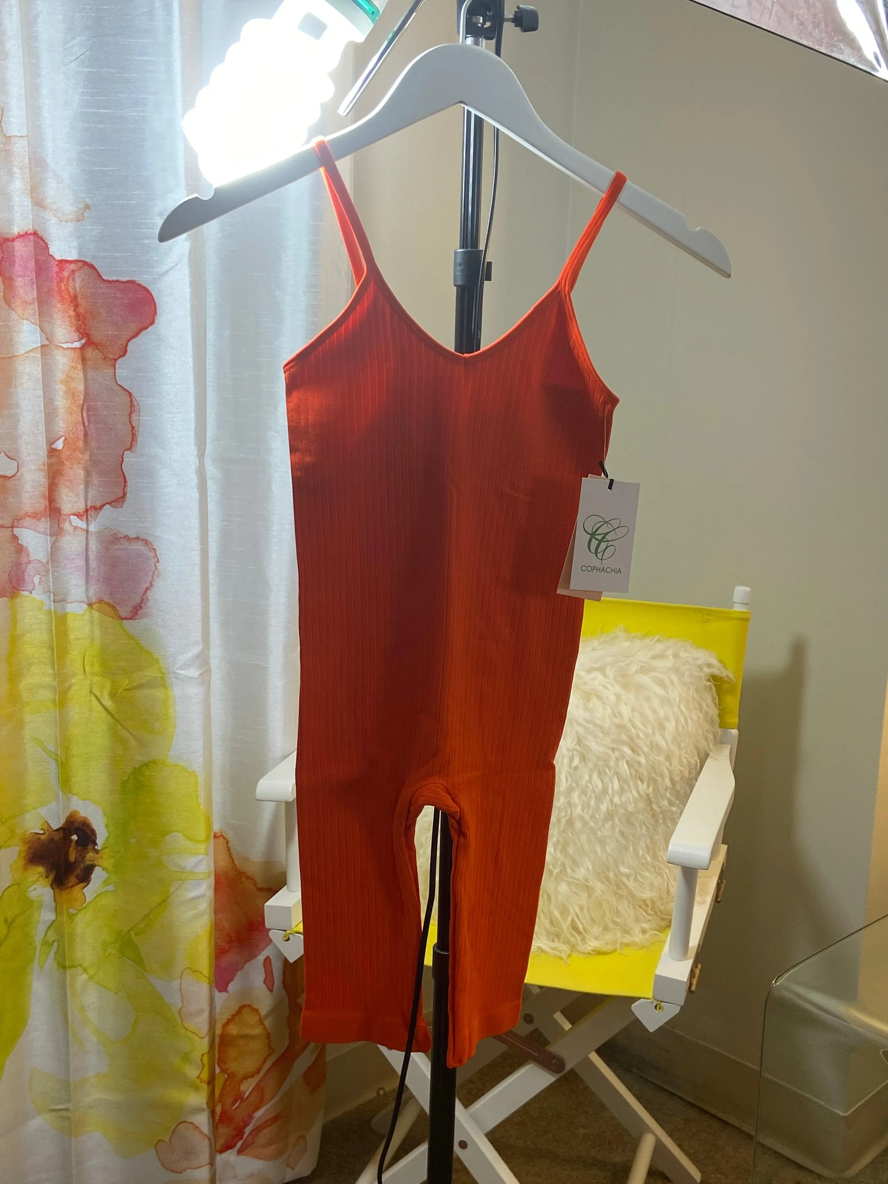 Kathy Seamless Ribbed Romper