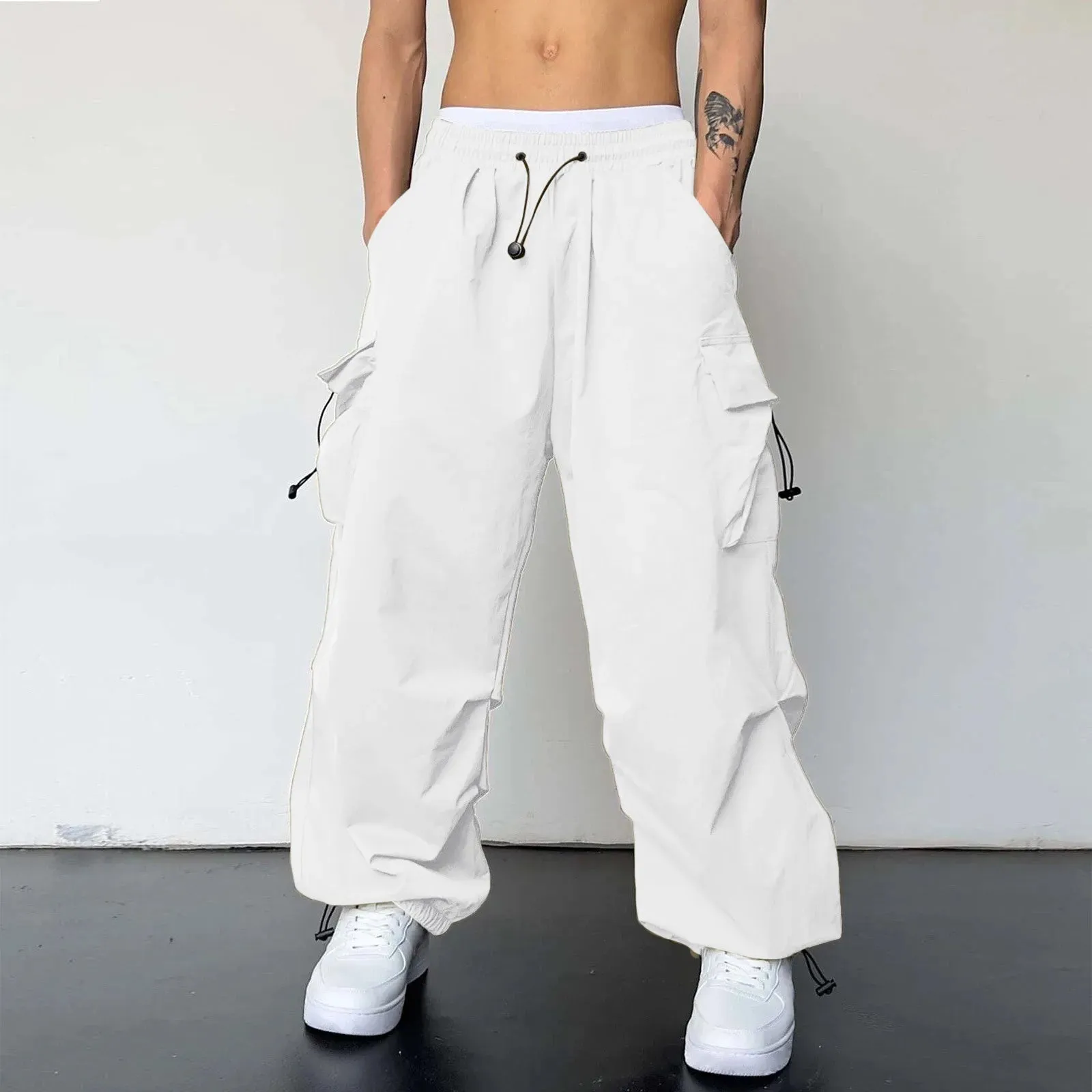 Legend Oversized Cargo Parachute Pants