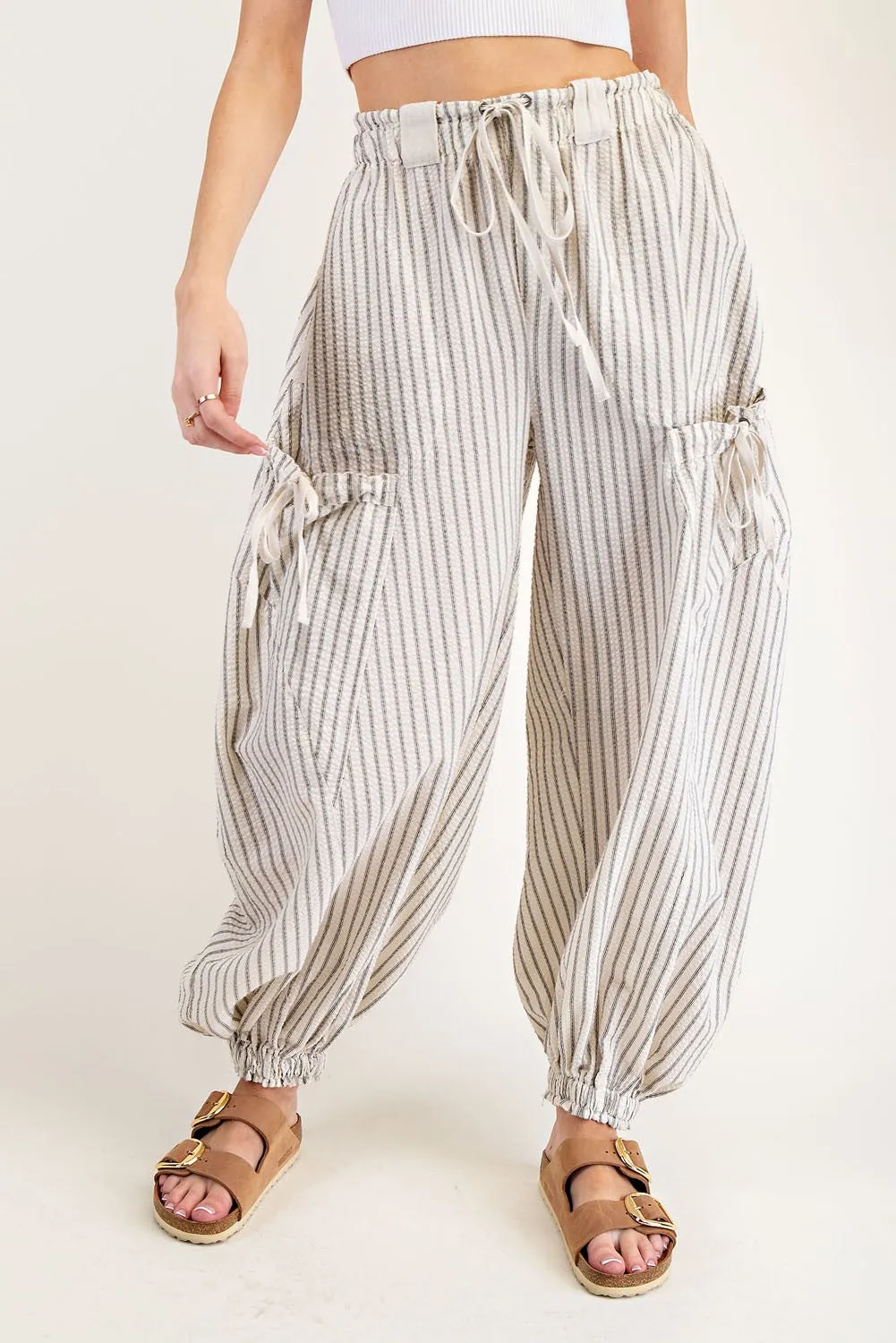 Make It Comfy Pants - Oatmeal