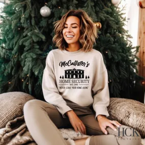 McCallister's Home Security Crewneck Sweatshirt- 2 COLORS