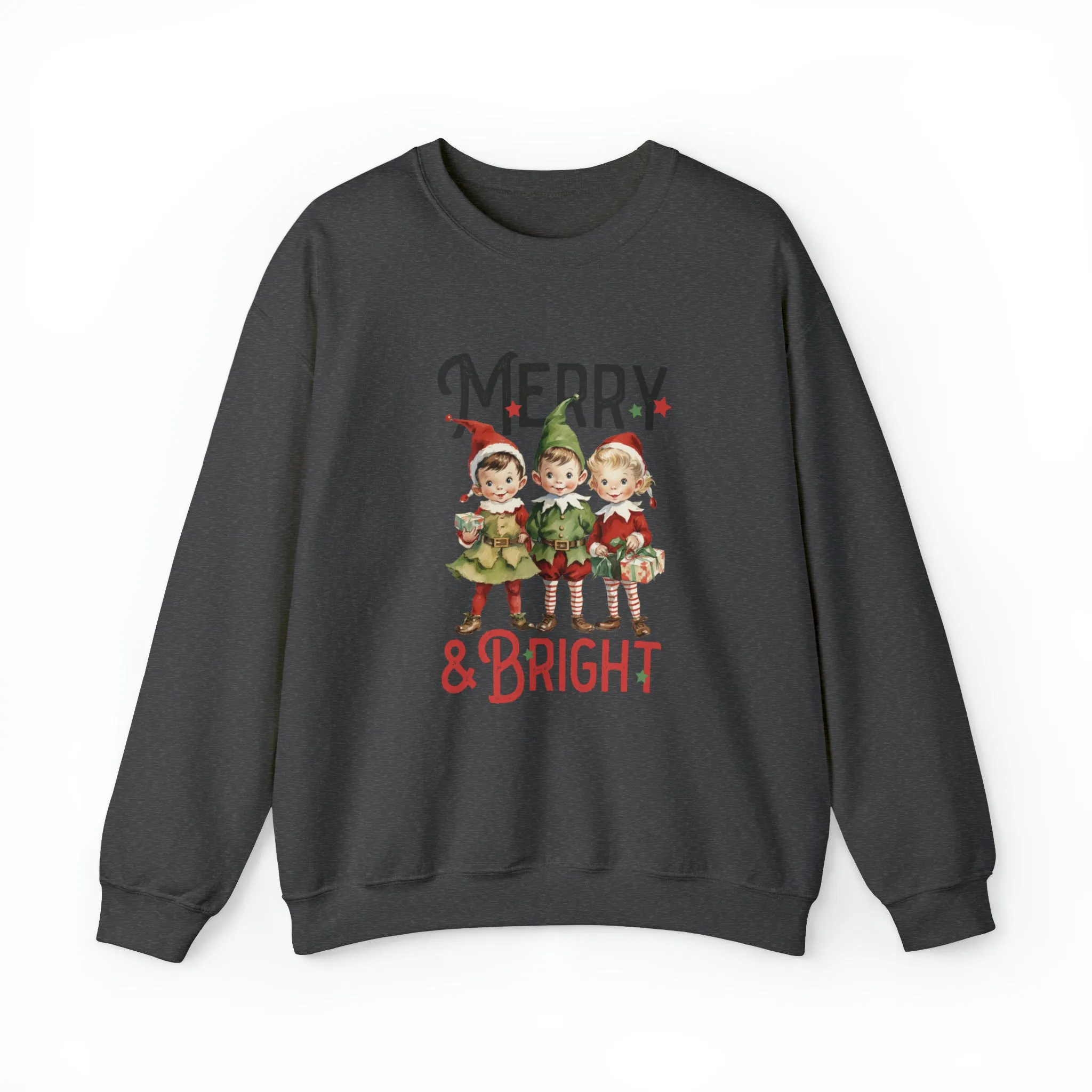 Merry & Bright Christmas | Crewneck Sweatshirt