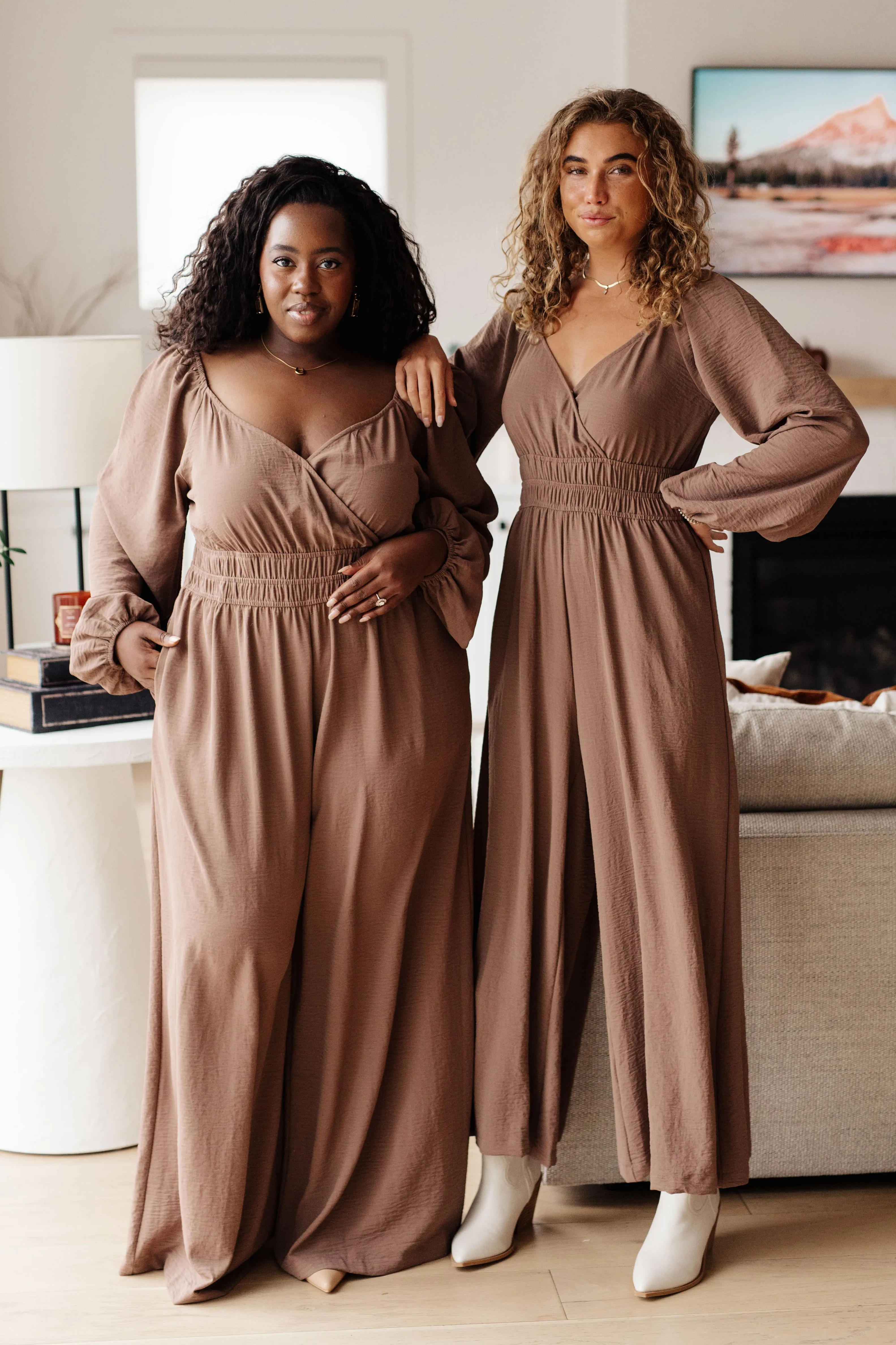 ONLINE EXCLUSIVE Wandering Vista Wide Leg Jumpsuit
