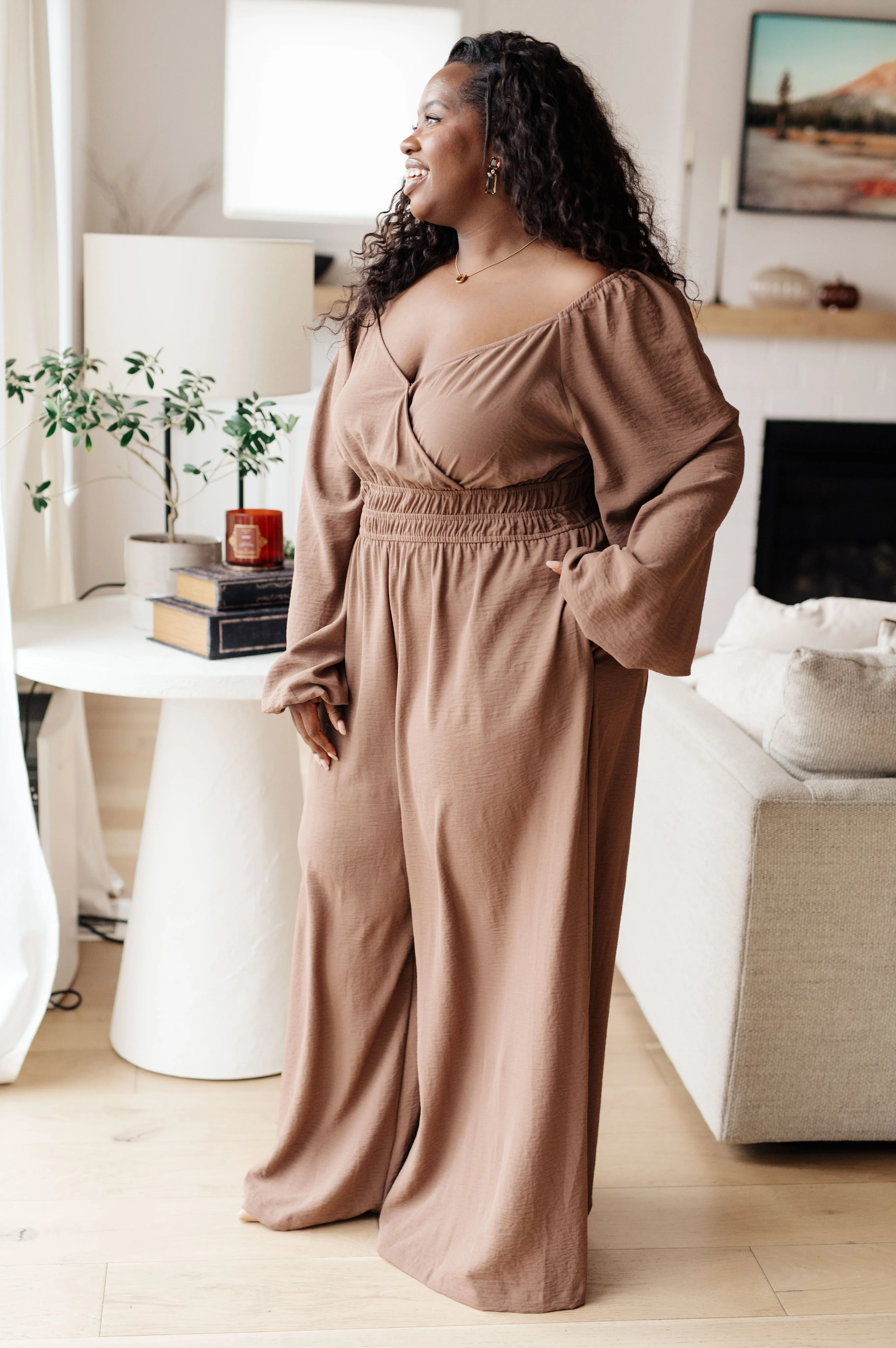 ONLINE EXCLUSIVE Wandering Vista Wide Leg Jumpsuit