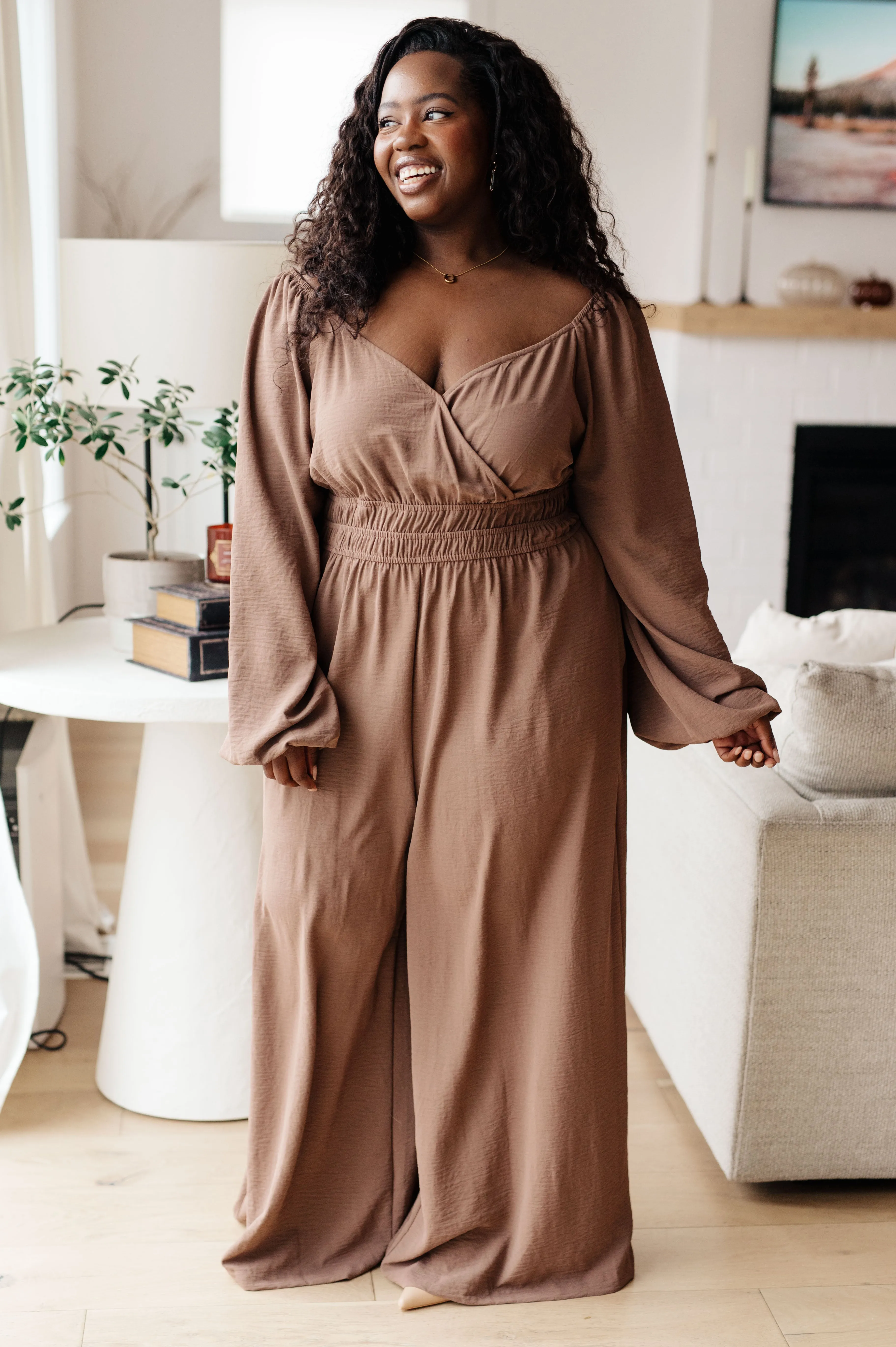 ONLINE EXCLUSIVE Wandering Vista Wide Leg Jumpsuit