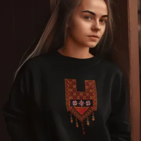 Palestine Tatreez Sweatshirt