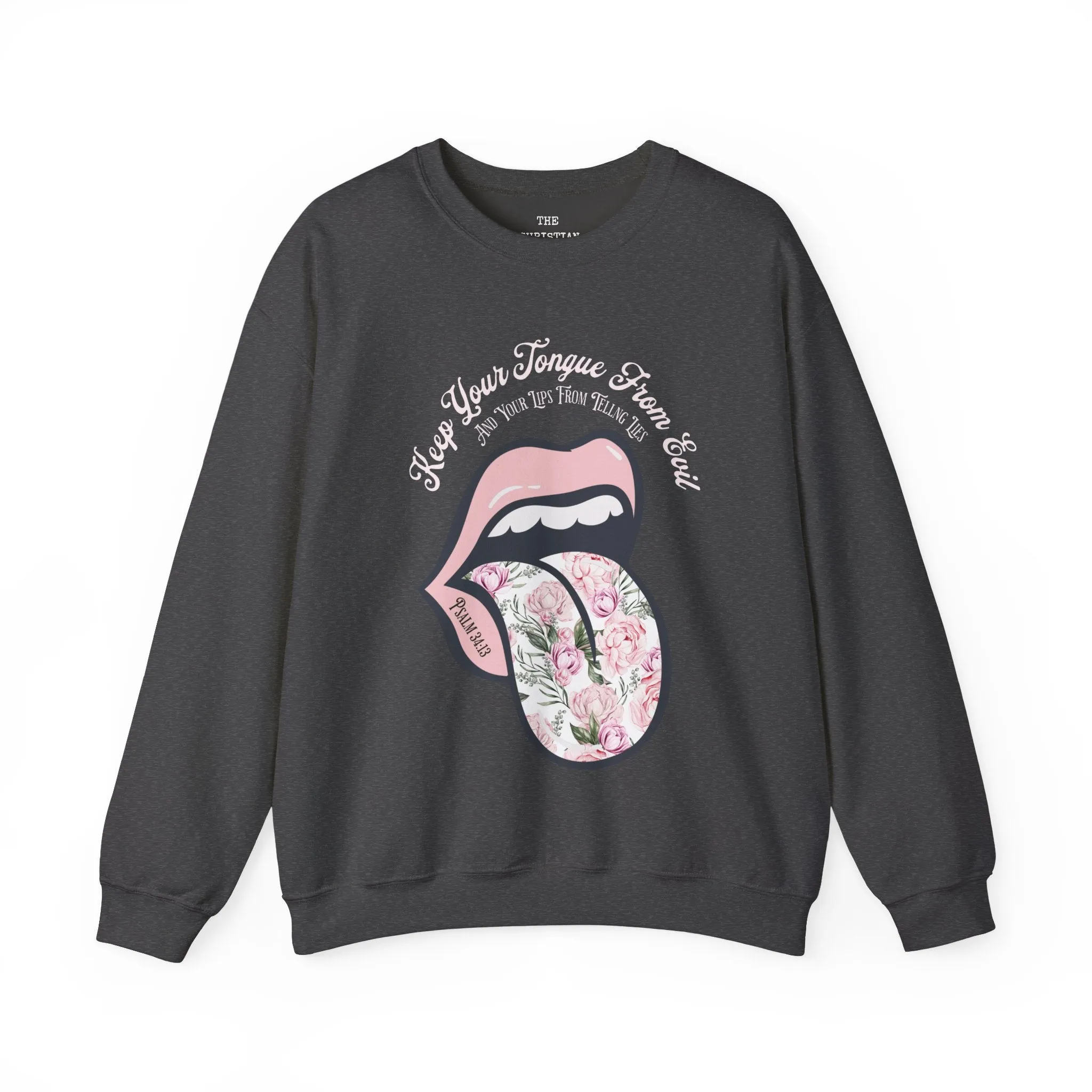 Retro Keep Your Tongue From Evil Sweatshirt