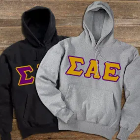 Sigma Alpha Epsilon Hooded Sweatshirt, 2-Pack Bundle Deal - TWILLLL