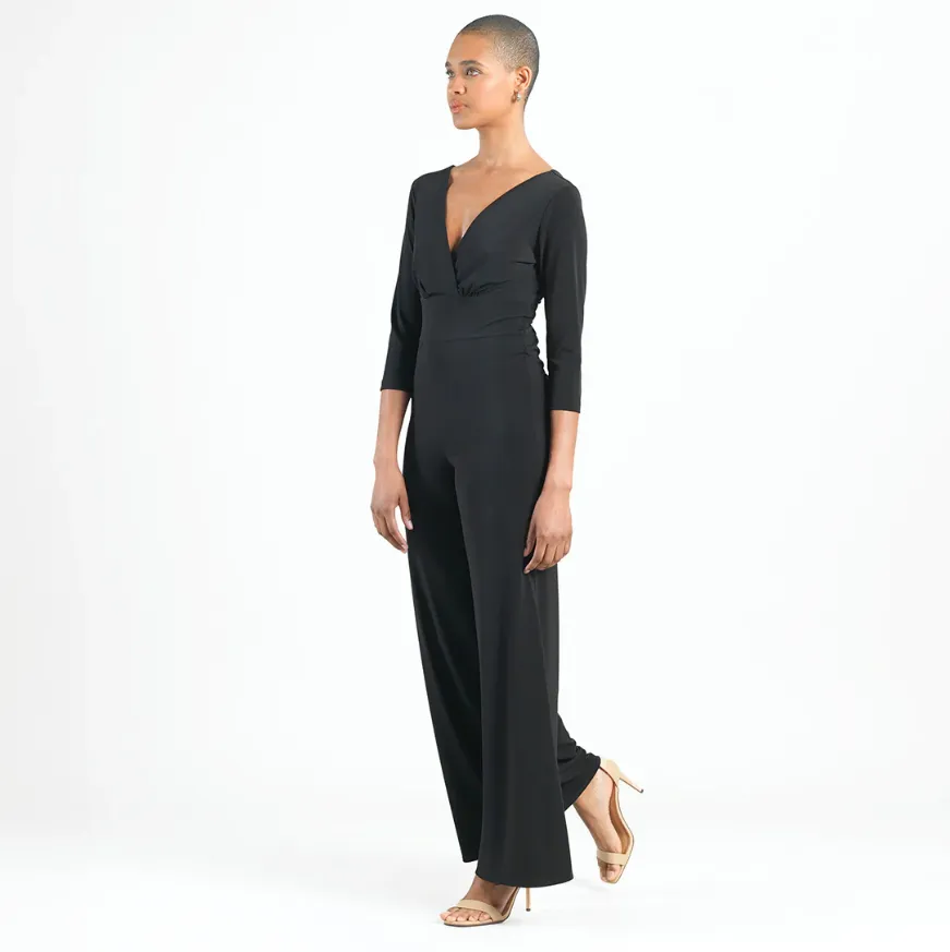 Signature 3/4 Sleeve Jumpsuit