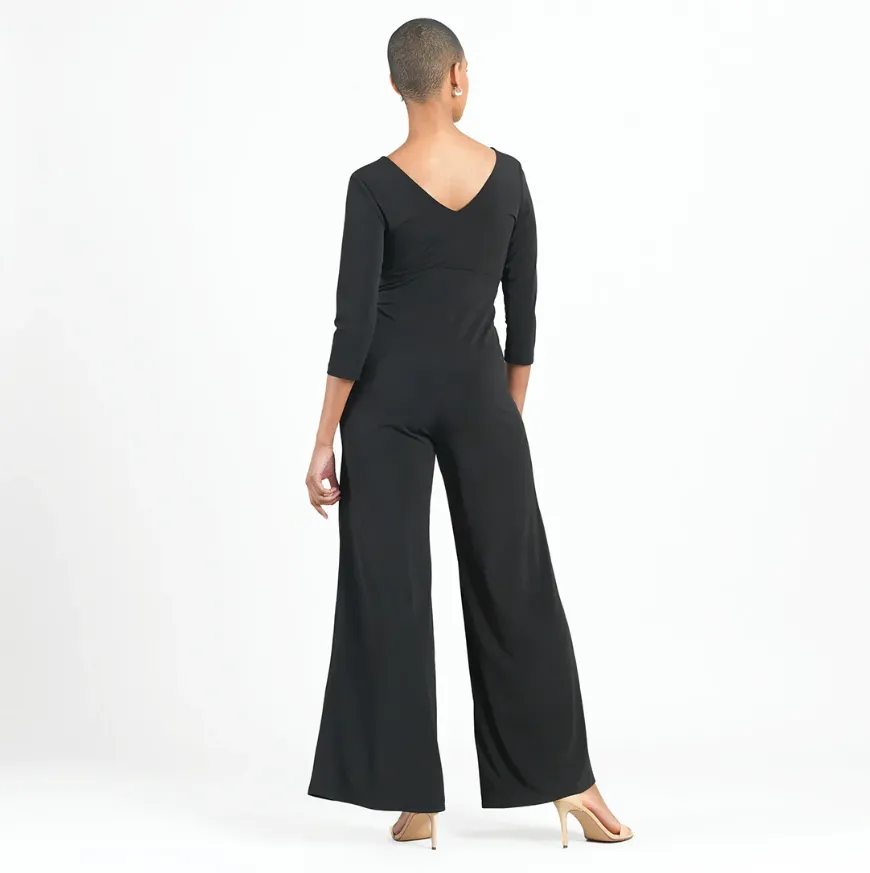 Signature 3/4 Sleeve Jumpsuit