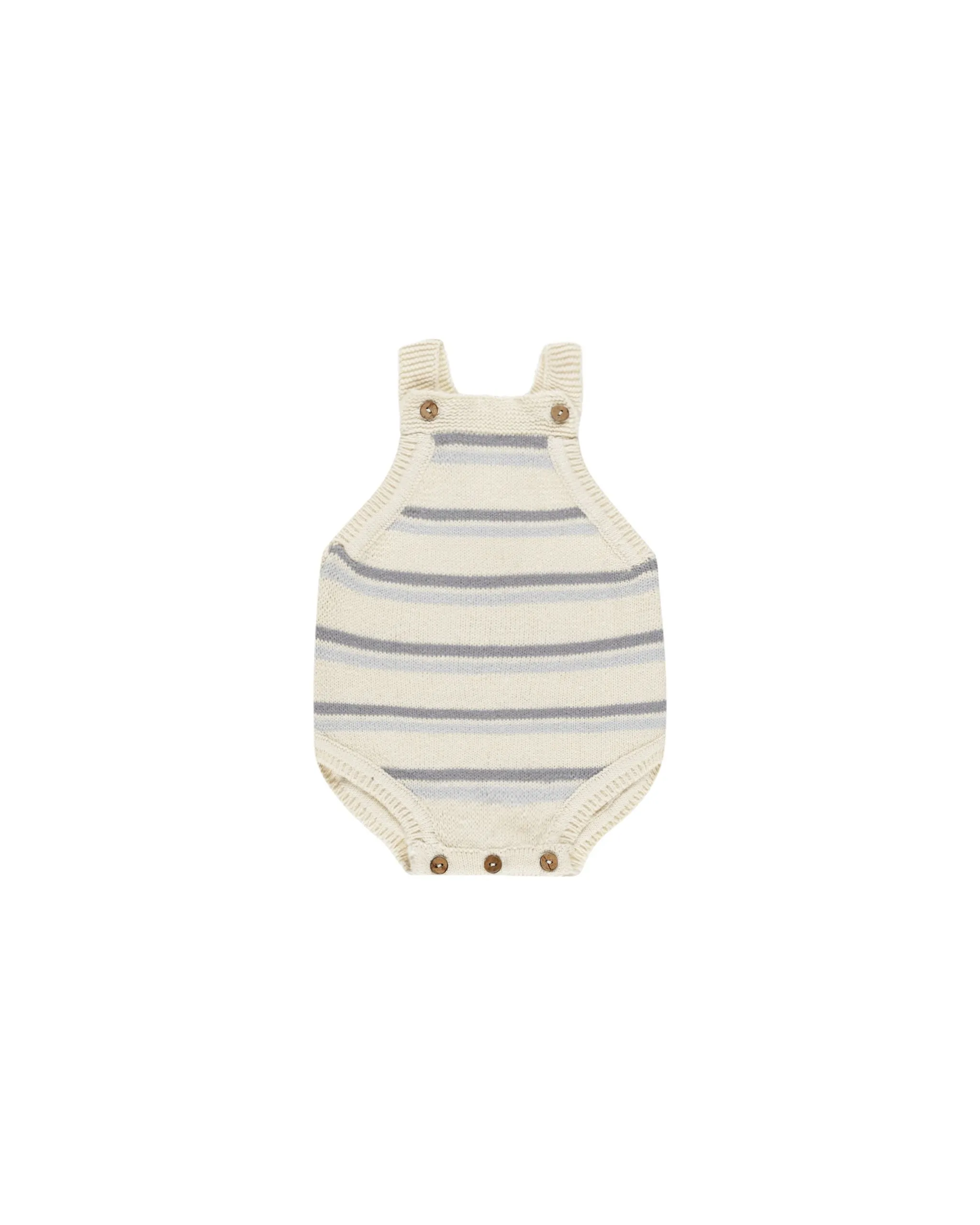 Tatum Romper - Blue Stripe