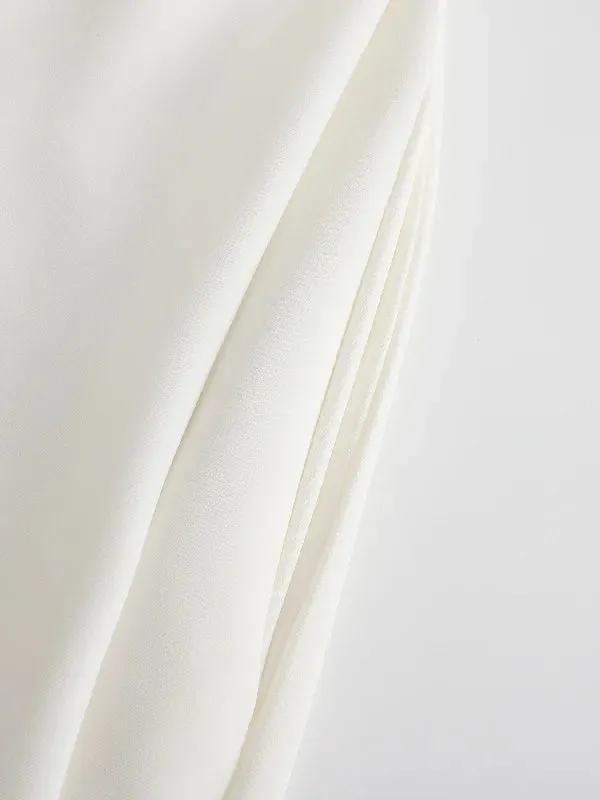 Urban Cap Sleeve Solid Color Wide Leg Jumpsuits 112913